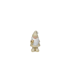 SIGMA Novogodišnja figura Zlatni patuljak 12 cm, 3164035