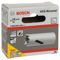 BOSCH Testera za otvore HSS-bimetal za standardne adaptere 2608584100, 16 mm, 5/8