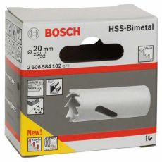 BOSCH Testera za otvore HSS-bimetal za standardne adaptere 2608584102, 20 mm, 25/32
