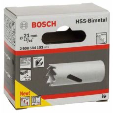 BOSCH Testera za otvore HSS-bimetal za standardne adaptere 2608584103, 21 mm, 13/16