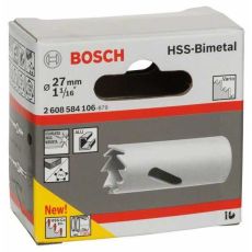 BOSCH Testera za otvore HSS-bimetal za standardne adaptere 2608584106, 27 mm, 1 1/16