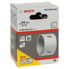 BOSCH Testera za otvore HSS-bimetal za standardne adaptere 2608584121, 64 mm, 2 1/2