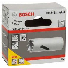 BOSCH Testera za otvore HSS-bimetal za standardne adaptere 2608584141, 24 mm, 15/16