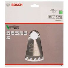 BOSCH List kružne testere Optiline Wood 190x30x2,6 mm, 36