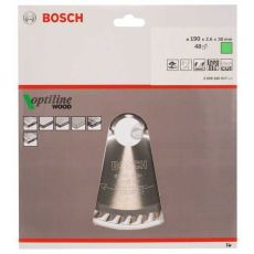 BOSCH List kružne testere Optiline Wood 190x30x2,6 mm, 48