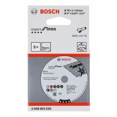 BOSCH Rezna ploča Expert for Inox 2608601520, A 60 R INOX BF; 76 mm; 1 mm; 10 mm