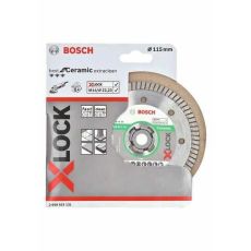 BOSCH X-LOCK Best for Ceramic Extraclean Turbo dijamantska rezna ploča 115x22,23x1,4x7 2608615131, 115 x 22,23 x 1,4 x 7 mm