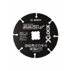 BOSCH X-LOCK Carbide Multi Wheel 125 mm 2608619284, 125 mm; 1 mm; 22,23 mm