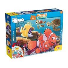 LISCIANI Puzzle Nemo 2u1 složi I oboji  - 60 delova