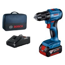 BOSCH Aku bušilica - odvrtač GSR 185-LI 18V; 1x4,0 Ah + torba 06019K3005