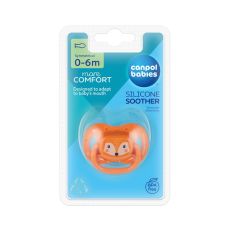 CANPOL BABIES SILIKONSKA VARALICA 0-6M CUTE ANIMALS ORANGE 34/924_ORA