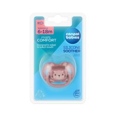 CANPOL BABIES SILIKONSKA VARALICA 6-18M CUTE ANIMALS PINK 34/925_PIN