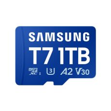 SAMSUNG MicroSD 1TB, T7, UHS-I U3 V30 A2, za 4K i FHD snimanje (MB-MB1T0T/WW)