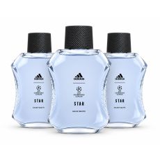 Adidas UEFA Champions League Star Silver EDT  trio pack 3x100ml ( 3 komada )