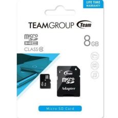 TEAM GROUP TeamGroup MICRO SDHC 8GB CLASS 10+SD Adapter TUSDH8GCL1003
