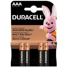 DURACELL Baterije AAA 1.5V LR3 MN2400, Alkalne, 4 kom (cena po komadu)