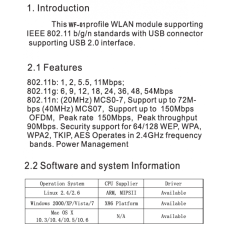 GEMBIRD WNP-UA150P-01 5dBi High power USB wireless adapter 150N