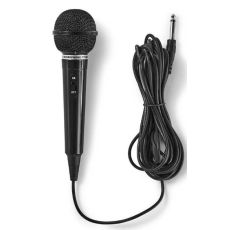 NEDIS Mikrofon, MPWD01BK, 6.35mm, 5m