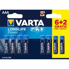 VARTA Baterije AAA 1.5V LR03 MN2400, Alkalne, 8 kom (cena po komadu)
