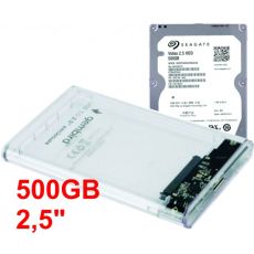 GEMBIRD HDD 2.5 + USB 3.0 SATA eksterno kuciste 500GB ST500VT000