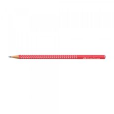 FABER CASTELL Grafitna olovka grip HB sparkle candy cane red