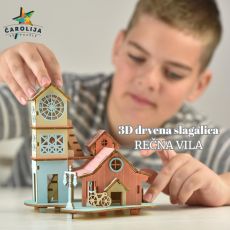 3d drvena slagalica - Rečna vila