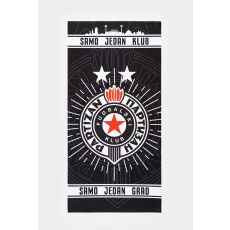 PARTIZAN Plažni peškir 70x140cm Samo jedan klub