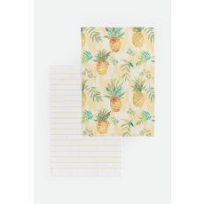 STEFAN Set kuhinjska krpa 40x60cm i peškir 40x60cm Ananas
