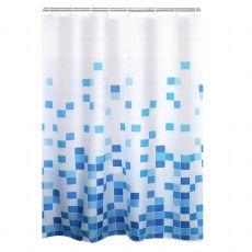 RIDDER Tekstilna zavesa za kadu Cubes 180 x 200 cm