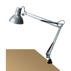 RABALUX Stona lampa Arno srebrna, E27 60W