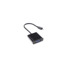 E-GREEN Adapter - konvertor Micro HDMI (M) - VGA (F) crni