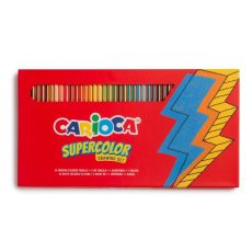 CARIOCA Drvene bojice1/40 Set za crtanje supercolor metalna kutija
