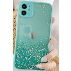 Futrola 3D Sparkling star silicone Turquoise IPHONE MCTK6- X/XS