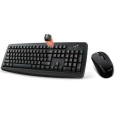 GENIUS Bežična tastatura i miš Smart KM-8100 USB US, crni