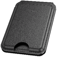 hoco. Kožni novčanik MagSafe - GT3, držač za iPhone, magnetni, crna