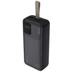 XWAVE Power bank GoEnergy 30d, 30000mAh, crna