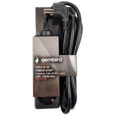 GEMBIRD SPG3-B-6 (3G1.5) produzni kabl 3 uticnice