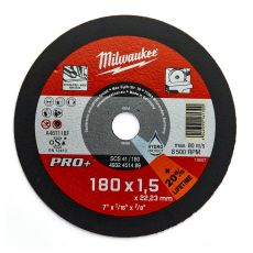 MILWAUKEE Tanka rezna ploča za metal PRO+ 180 x 1.5 x 22.2 mm