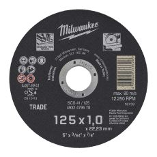 MILWAUKEE Rezni disk za metal 125 x 1 x 22.2 mm