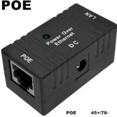 GEMBIRD POE-INJ-4810 48V/1A 130W, 100mbps passive POE injector