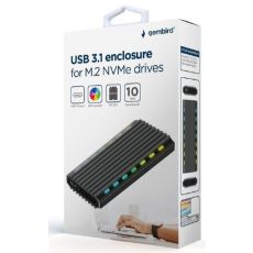GEMBIRD EE2280-U3C-03 USB 3.1 enclosure for M.2 NVMe drives