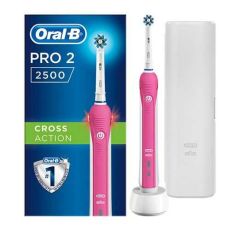 ORAL-B Električna četkica za zube Power PRO 2500 pink