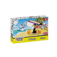 WARNER BROS Puzzle -Looney Tunes Dan na plaži (LTC02413) - 30 delova