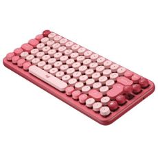 LOGITECH Bežična tastatura Pop Keys with Emoji, roza