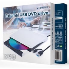 GEMBIRD DVD-USB-03-BW eksterni USB DVD drive Citac-rezac