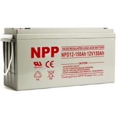 NPP NPG12V-150Ah, GEL BATTERY, C20=150AH