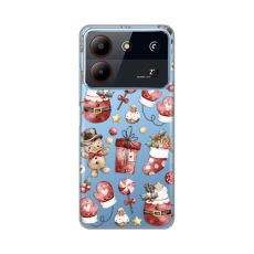 Maska za ZTE Blade A54 Cozy Christmas Silikonska Print Skin