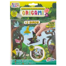 GRAFIX Origami - 12 komada -  3D ptica