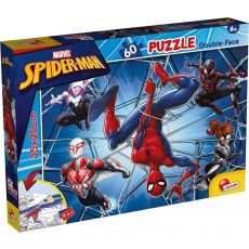 LISCIANI Puzzle Marvel Spiderman 2u1 složi I oboji - 60 delova