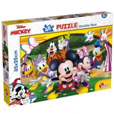 LISCIANI Puzzle Mickey 2u1 složi I oboji - 48 delova